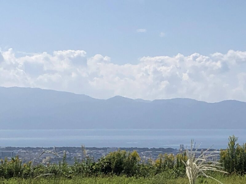 駿河湾沼津SA下り　駿河湾が見渡せます